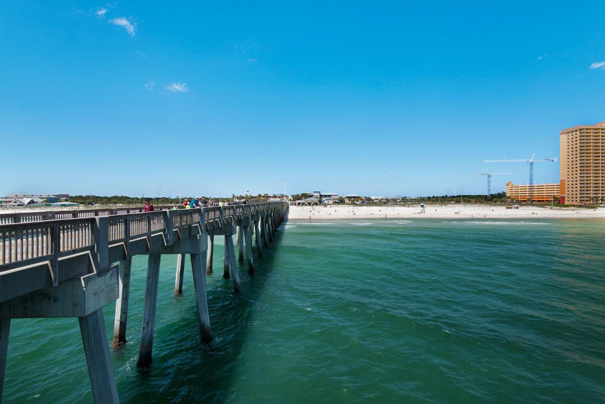 Gorgeous 3bd/25ba New W/ Private Heated Pool Steps From Beach! * Panama City Beach